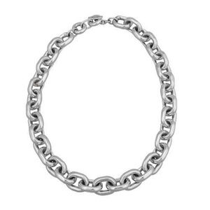 Fine Sterling Silver Chain Link Necklace 6213 NEW